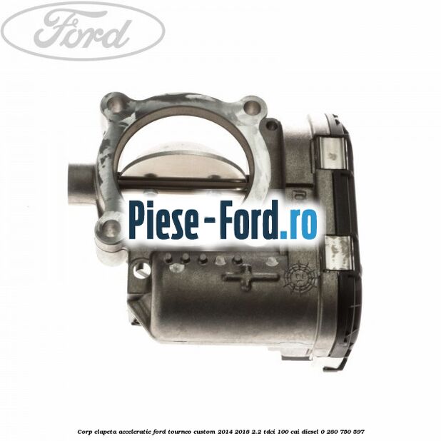 Corp clapeta acceleratie Ford Tourneo Custom 2014-2018 2.2 TDCi 100 cai